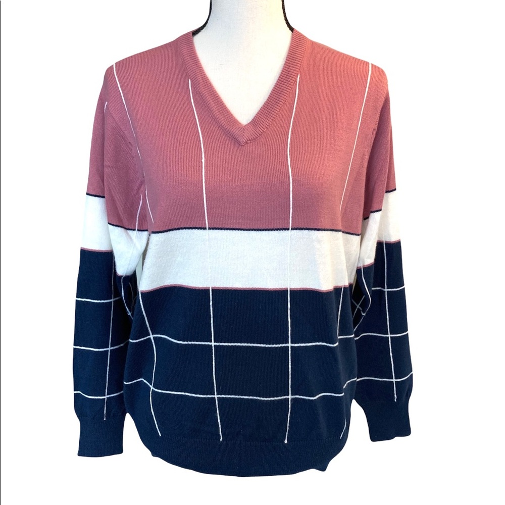 Vintage 80s Lady La Mode Sweater